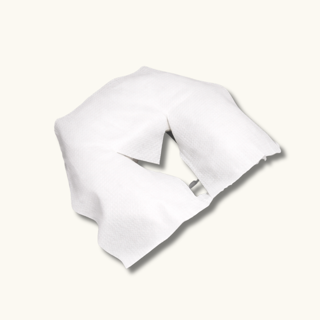 
                  
                    Protège têtière - table de massage compostable
                  
                