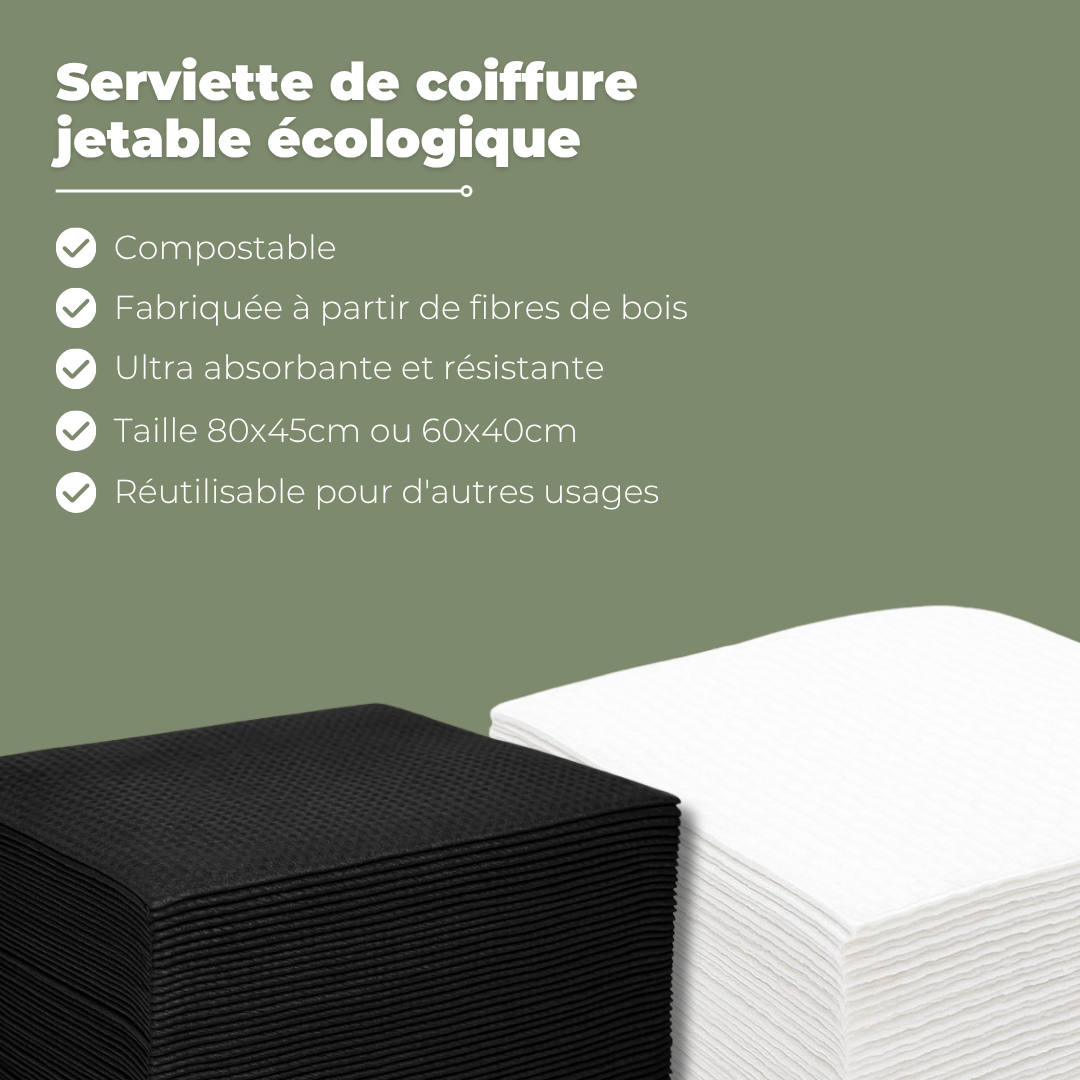 
                  
                    Eco-friendly disposable hairdressing towel 80x45cm
                  
                