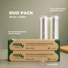 Duo Pack – 2x Films alimentaires professionnels recyclables 30cm×150m