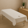Drap de table de massage lisse recyclable - 100 × 180 cm