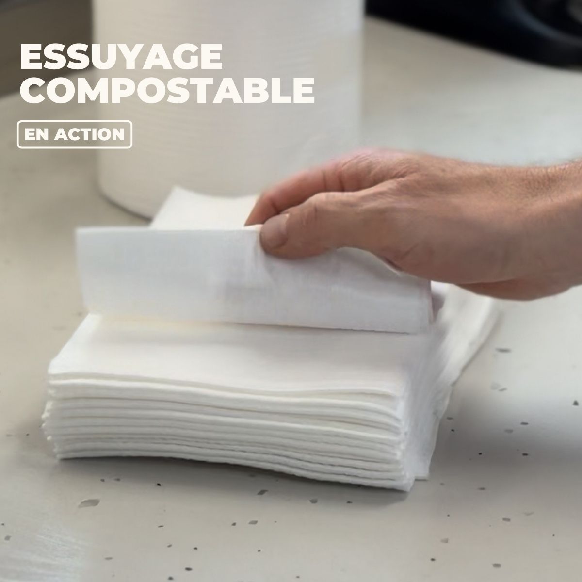 
                  
                    Load and play video in Gallery viewer, Multi-purpose towel - food absorbent and compostable hygiene
                  
                